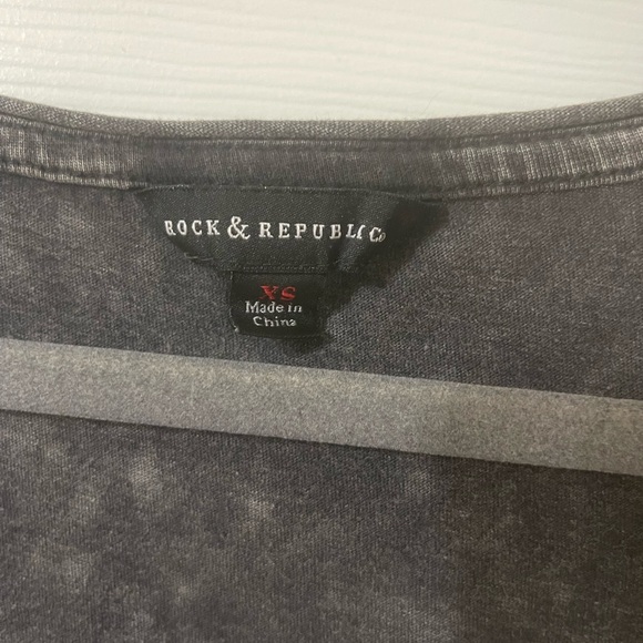 Rock & Republic Guns N’ Roses Top XS - Picture 3 of 6